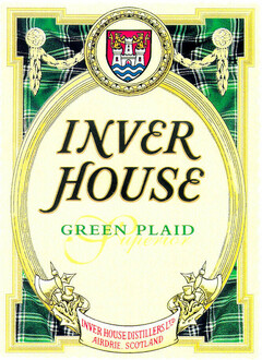 INVER HOUSE GREEN PLAID