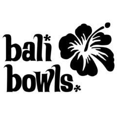 bali bowls