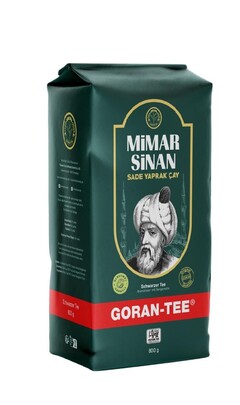 MIMAR SINAN SADE YAPRAK ÇAY GORAN-TEE Schwarzer Tee Aromatisierter mit Bergamotte