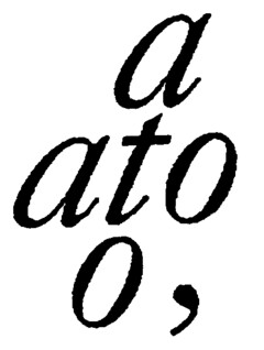 a ato o ,