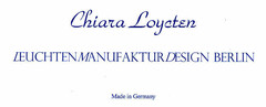 Chiara Loycten LEUCHTEN MANUFAKTUR DESIGN BERLIN Made in Germany