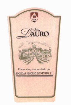 VIÑA DAURO Elaborado y embotellado por BODEGAS SEÑORÍO DE NEVADA S.L.