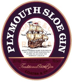 Plymouth Sloe Gin Traditional Sloe Gin