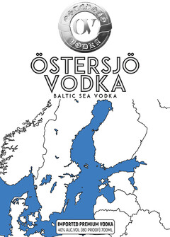 Östersjö Vodka OV  Baltic Sea Vodka