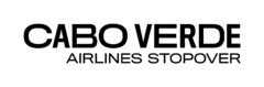 CABO VERDE AIRLINES STOPOVER