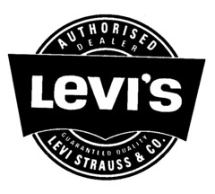 LEVI'S AUTHORISED DEALER LEVIS STRAUSS & CO