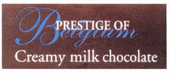 PRESTIGE OF Belgium Creamy milk chocolate