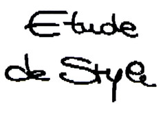 Etude de Style