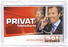 PRIVAT Telefonkarte just more,just mox mox MOX TELECOM AG