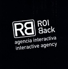 RB ROI BACK AGENCIA INTERACTIVA INTERACTIVE AGENCY