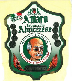 amaro italiano Amaro del vecchio abruzzese antico liquore specialità abruzzese CONTENTO