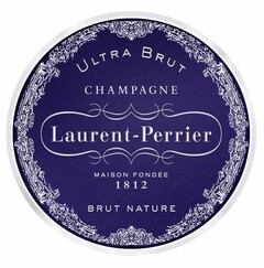 ULTRA BRUT CHAMPAGNE LAURENT-PERRIER MAISON FONDEE 1812 BRUT NATURE