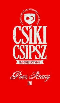 Piros Arany Ízű Csíki Csipsz