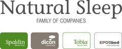 Natural Sleep FAMILY OF COMPANIES Spaldin Natural Sleep Dicon buenos días Tobia Natural Sleep Eposbed Easy Positioning