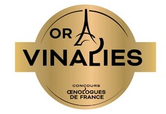 OR VINALIES CONCOURS OENOLOGUES DE FRANCE