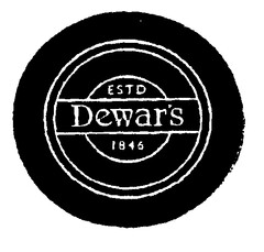 Dewar's ESTD 1846