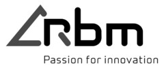 rbm Passion for innovation