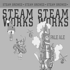 STEAM BREWED STEAM WORKS PALE ALE Recycle for Redemption