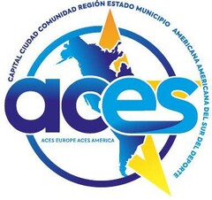 aces ACES EUROPE ACES AMERICA CAPITAL CIUDAD COMUNIDAD REGION ESTADO MUNICIPIO AMERICANA AMERICANA DEL SUR DEL DEPORTE