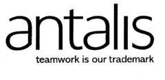 antalis teamwork is our trademark