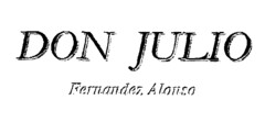 DON JULIO Fernandez Alonso