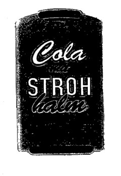 Cola mit STROHhalm