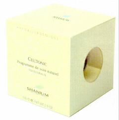 SHANIUM HYPOALLERGENIQUE CELLTONIC Programme de soin naturel TOUTES PEAUX SHANIUM 100 G e-NET WT 3.5 OZ