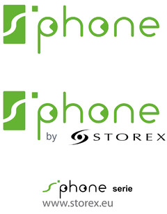 S'phone S'phone by storex S'phone serie www.storex.eu