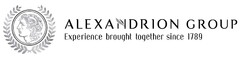 ALEXANDRION GROUP Experience brought together since 1789