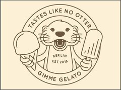 TASTES LIKE NO OTTER BERLIN EST. 2018 GIMME GELATO