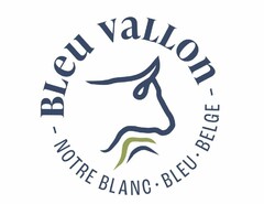 Bleu Vallon - Notre Blanc Bleu Belge