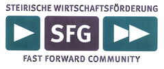 STEIRISCHE WIRTSCHAFTSFÖRDERUNG SFG FAST FORWARD COMMUNITY