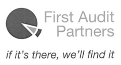 First Audit Partners if it's there, we'll find it