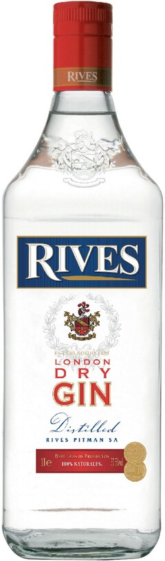 RIVES LONDON DRY GIN