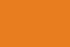 Orange "Pantone 153C".