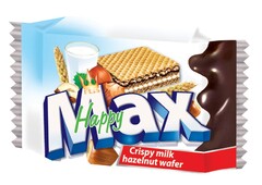 FLIS Max Happy Crispy milk hazelnut wafer