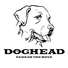DOGHEAD PAWS ON THE MOVE