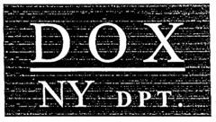 DOX NY DPT.