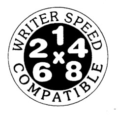 WRITER SPEED COMPATIBLE 2 1 4 X 6 8