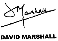 DMarshall DAVID MARSHALL