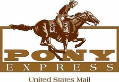 PONY EXPRESS United States Mail