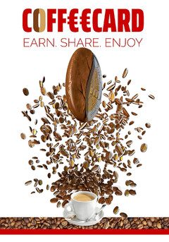 COFF€€CARD EARN SHARE ENJOY