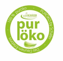 100% puröko - PURÖKO by Schäfer - Das Daunen-Erlebnis SCHÄFER Das Daunen-Erlebnis pur öko