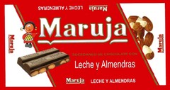MARUJA SUCEDANEO DE CHOCOLATE CON LECHE Y ALMENDRAS