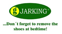 G JARKING DONT FORGET TO REMOVE THE SHOES AT BEDTIME