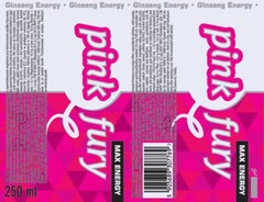 pink fury max energy