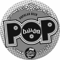 POP BALADIN POPULAR BEER BIRRA BALADIN