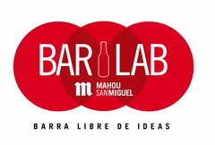 BARLAB M MAHOU SANMIGUEL BARRA LIBRE DE IDEAS