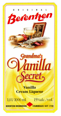 Berentzen Grandma's Vanilla Secret