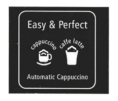 Easy & Perfect cappuccino caffe latte Automatic Cappuccino